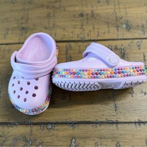 Toddler Rainbow Gem Crocs